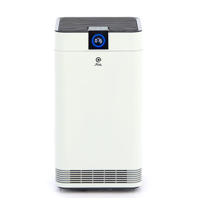 The Jibe ablatum air pro is an advanced stand alone air-purifier killing up to 99,9% of all airborne viruses, bacteria and allergens