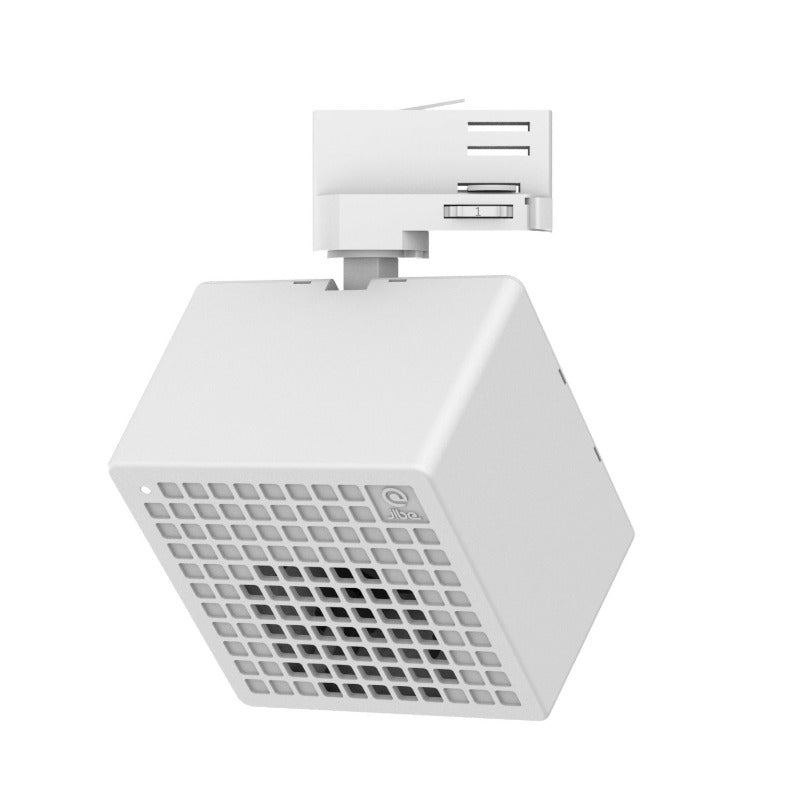 The White-colored jibe ablatum ion-t which is the latest in retail store disinfection. It purifiers it's surroundings by extracting harmful particles and viruses from the air and dissolving them. 
